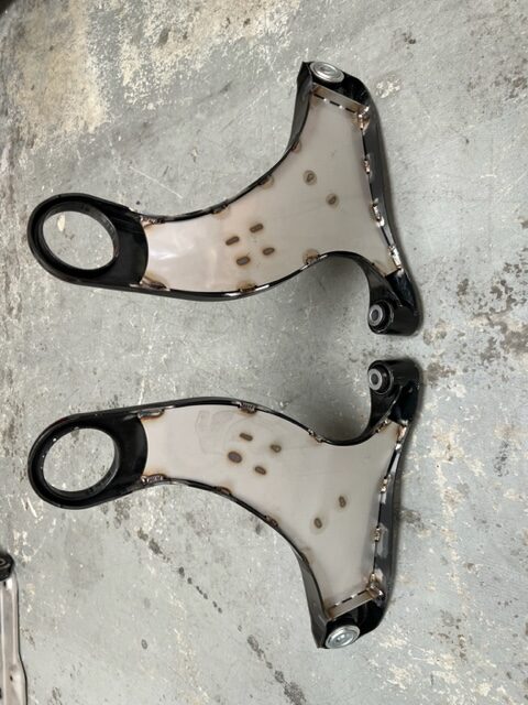 Front Lower Arm Gusset Plates - 2013+ BRZ / FR-S / 86 / GR86 (CA-GR86-FL-G)