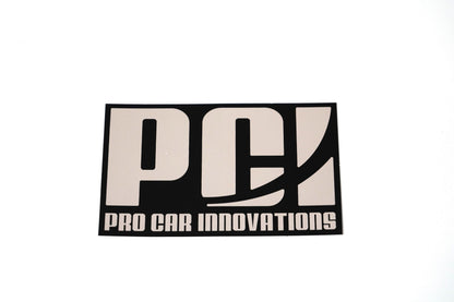 PCI STICKER PACK CHROME ON BLACK