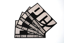 PCI STICKER PACK CHROME ON BLACK