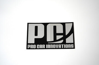 PCI STICKER PACK SILVER ON BLACK