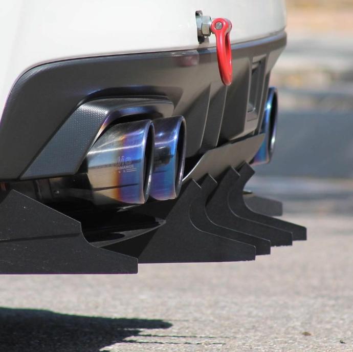 Rear Diffuser, Aggressive Variant - WRX/STI (VA)