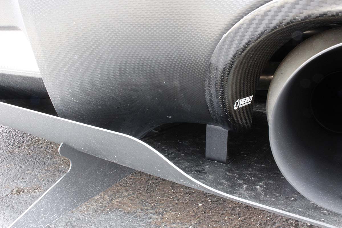 Exhaust Cutout Cover, Passenger Side - BRZ/FRS/GT86
