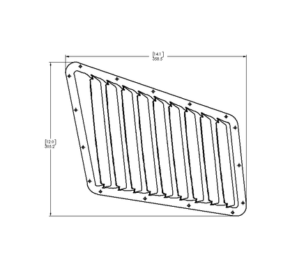 Hood Louver Kit - Miata MX5 (ND)