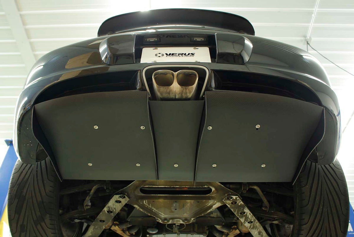Carbon Rear Diffuser - Porsche 987 Cayman
