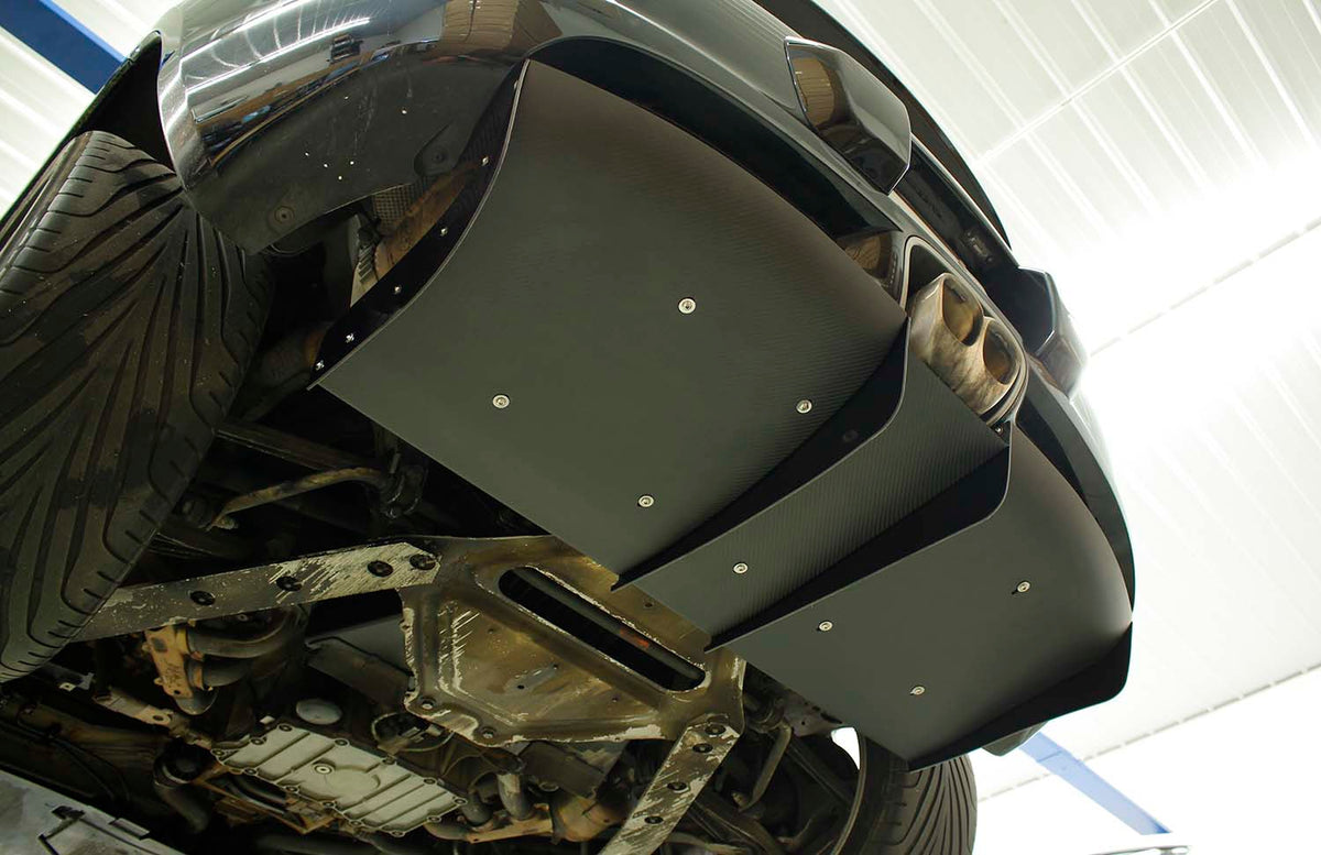 Carbon Rear Diffuser - Porsche 987 Cayman