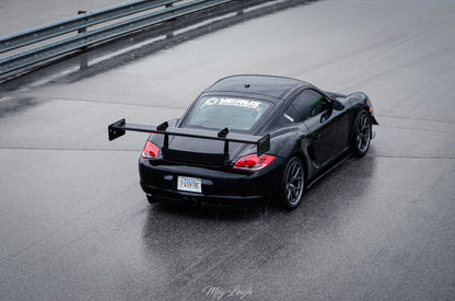 V1X Rear Wing Kit, Includes Carbon Spoiler - 987 Porsche Cayman