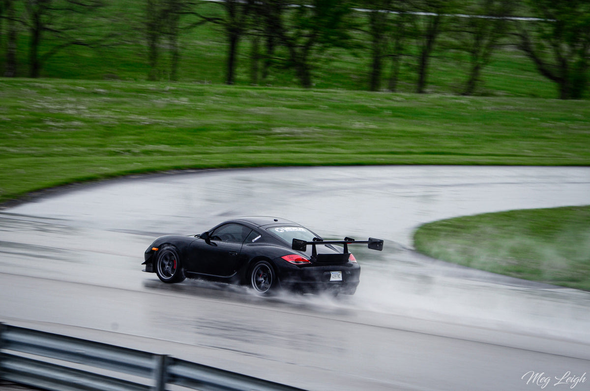 V1X Rear Wing Kit, Includes Carbon Spoiler - 987 Porsche Cayman