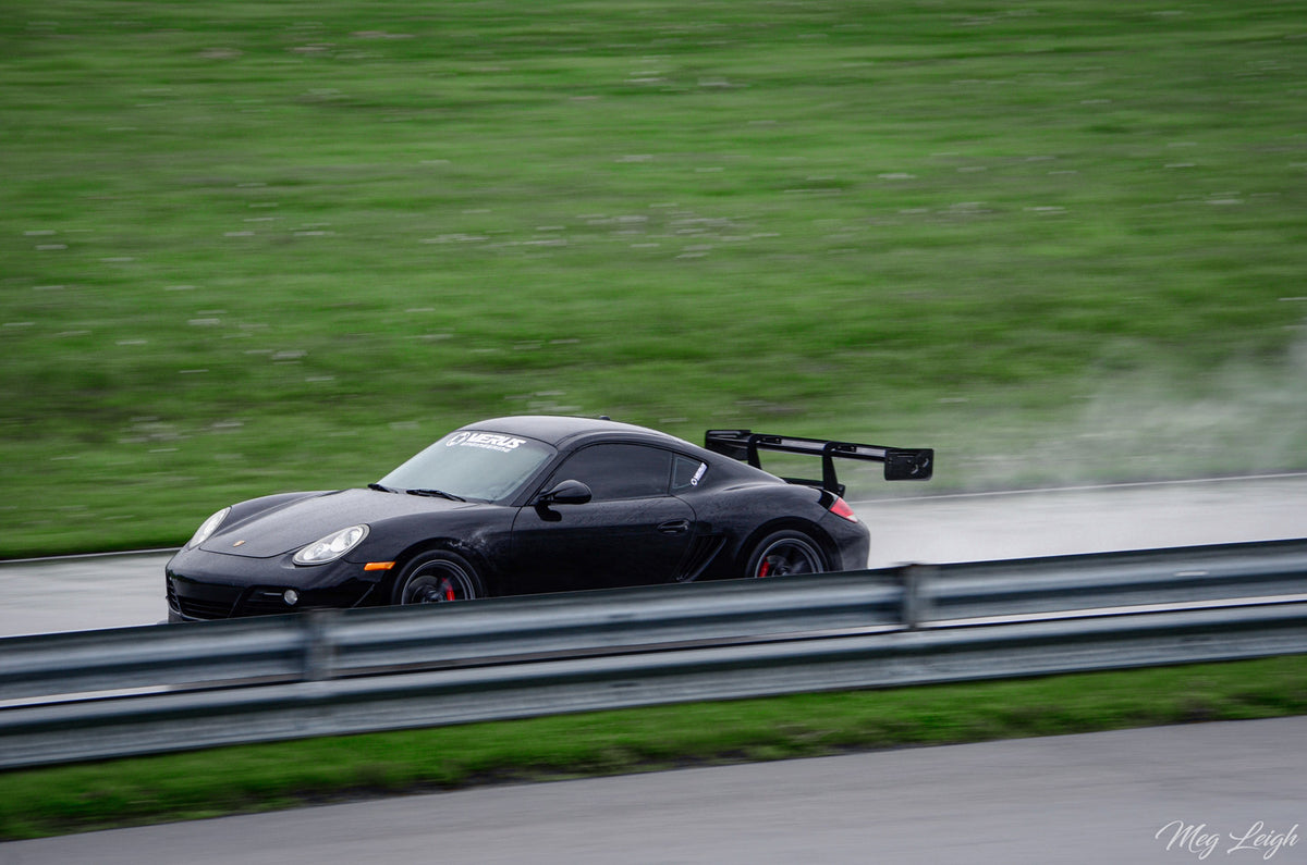 V1X Rear Wing Kit, Includes Carbon Spoiler - 987 Porsche Cayman