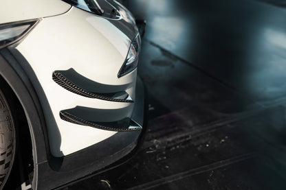 Dive Plane Kit, Dual Element - Porsche 991.1 GT3/GT3RS