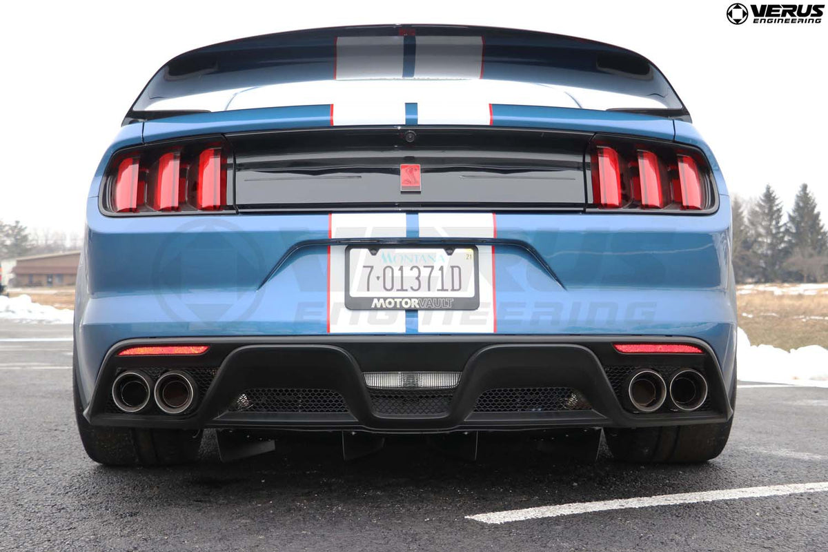 Rear Diffuser Strake Kit - S550 Ford Mustang Shelby GT350