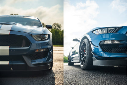 Dual-Element Dive Plane (Canard) Kit - Ford Mustang Shelby GT350