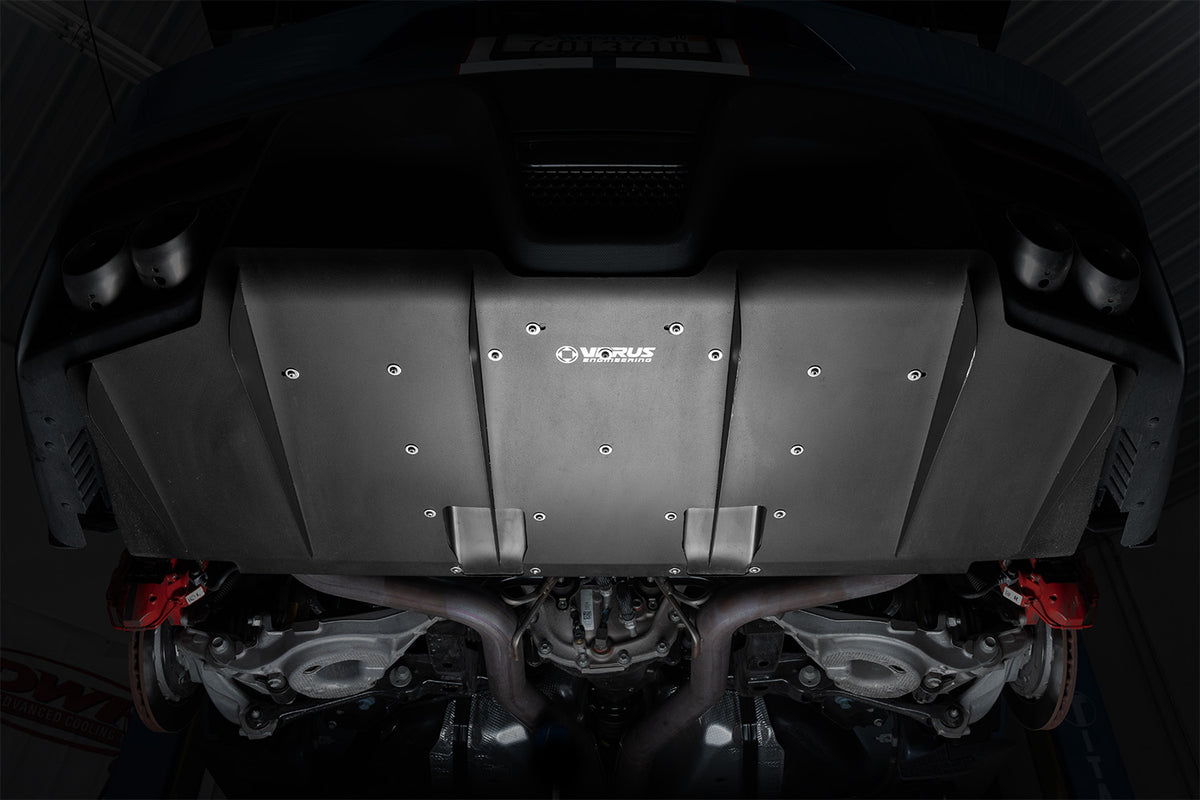 Rear Diffuser Install Kit for Diff Cooler - S550 Ford Mustang Shelby GT350