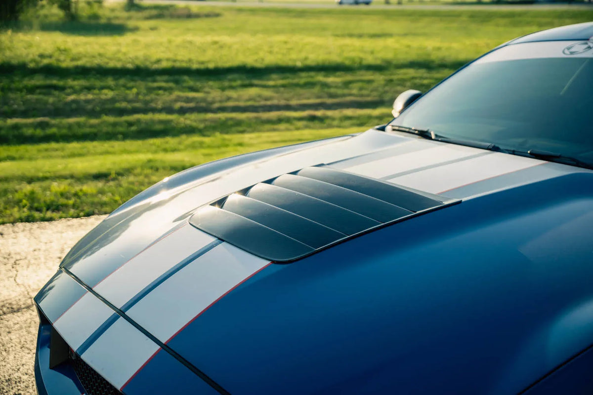 Carbon Hood Louver Kit - Ford GT350