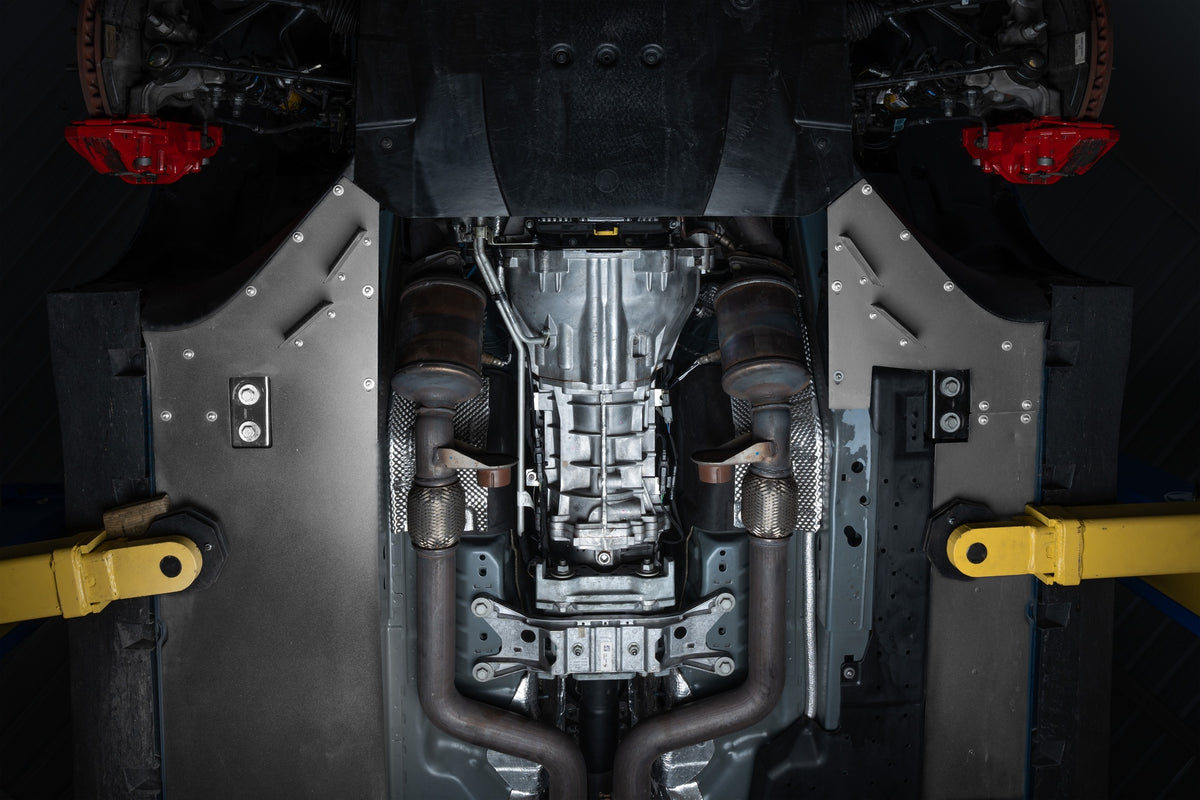 Flat Underbody Panel Kit - Ford Mustang Shelby GT350