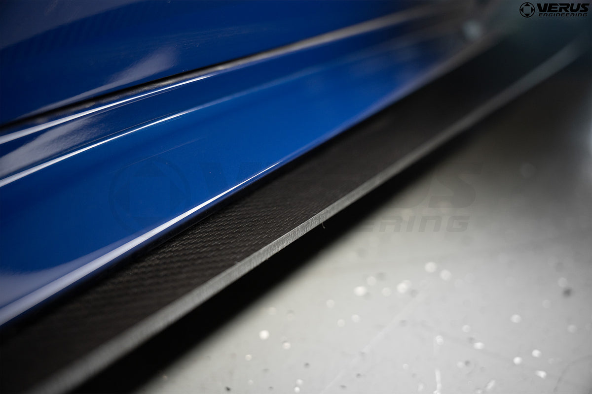 Carbon Polyweave Side Splitter Kit - Corvette Stingray (C8)