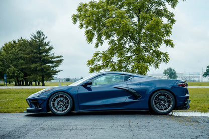 Carbon Polyweave Side Splitter Kit - Corvette Stingray (C8)