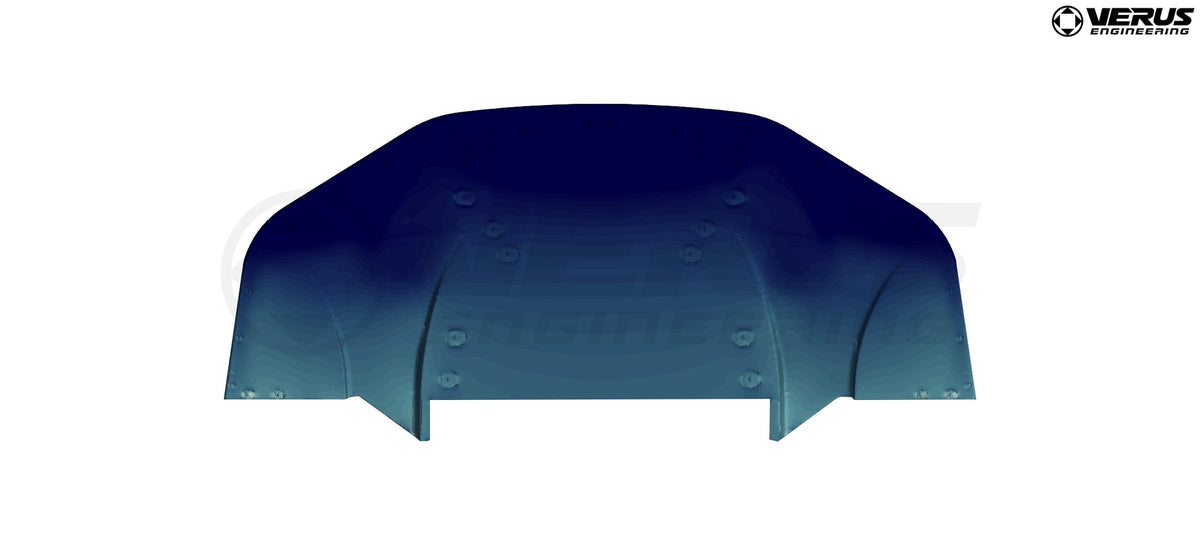 CZF Front Splitter Diffuser Tunnel Kit