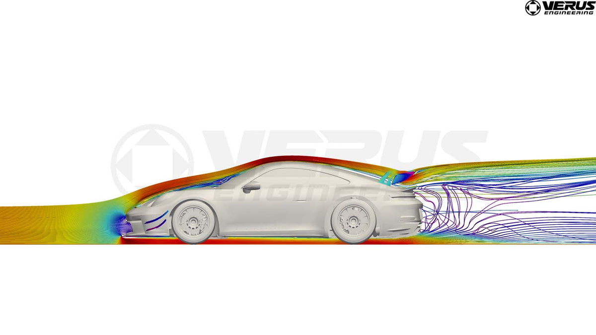 Increased AOA Kit for OEM Wing - Porsche 992 GT3