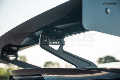 UCW Rear Wing Kit, Bottom Mount - Corvette Convertible (C8)