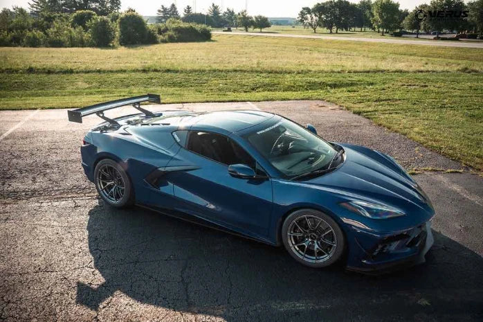 UCW Rear Wing Kit, Bottom Mount - Corvette Convertible (C8)