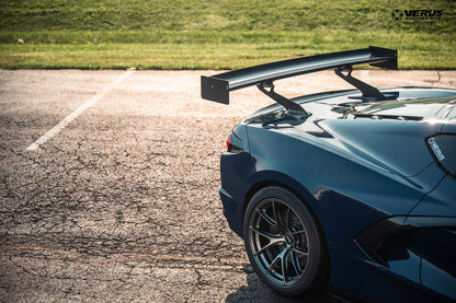UCW Rear Wing Kit, Bottom Mount - Corvette Convertible (C8)