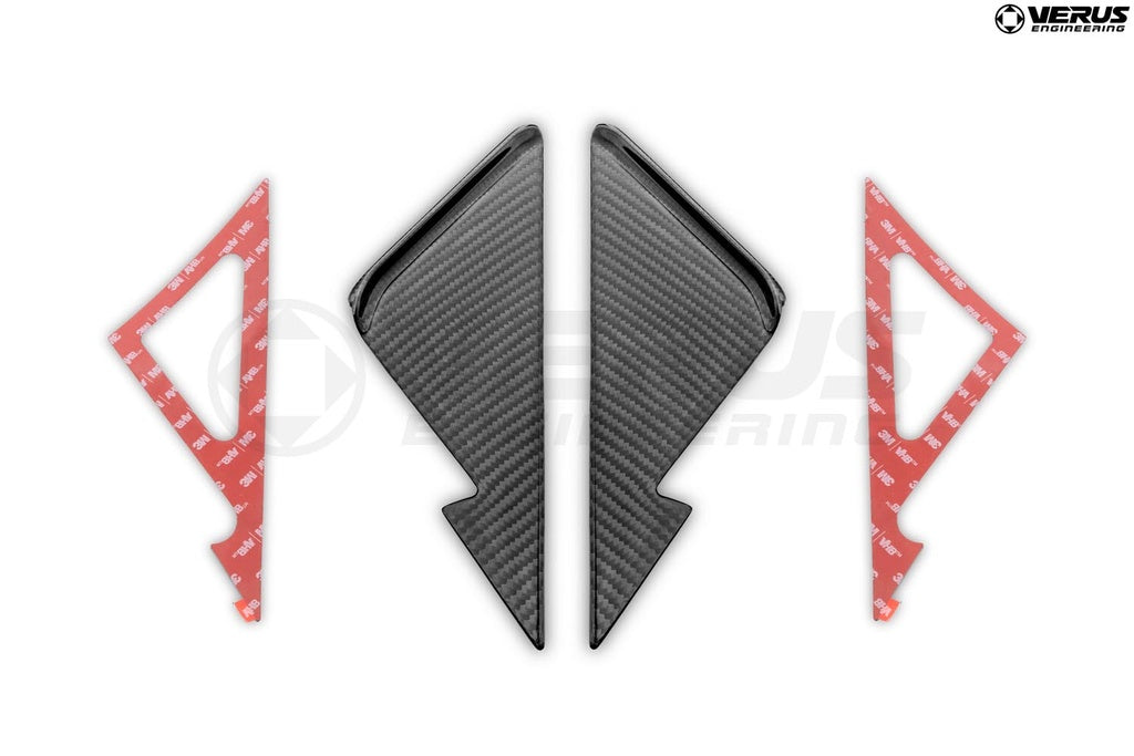 Anti-Buffeting Wind Deflectors - G87 BMW M2