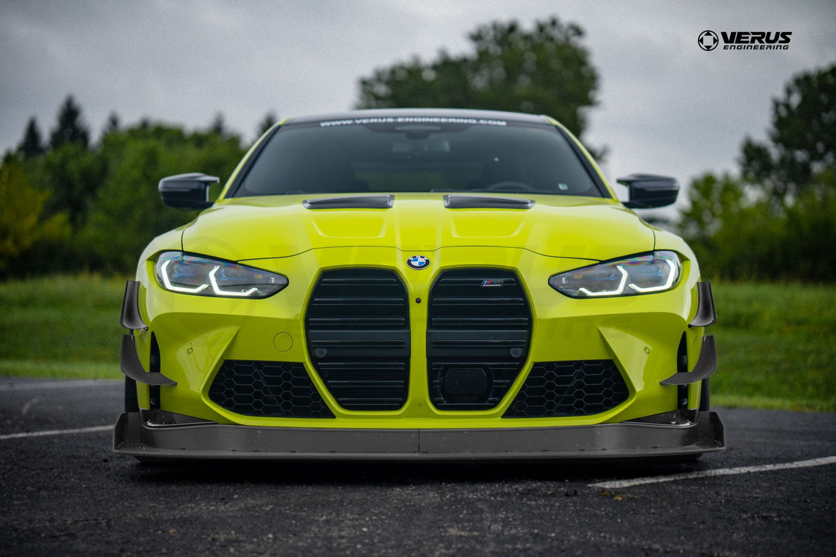 Front Splitter Endplates - G80 BMW M3, G82 BMW M4
