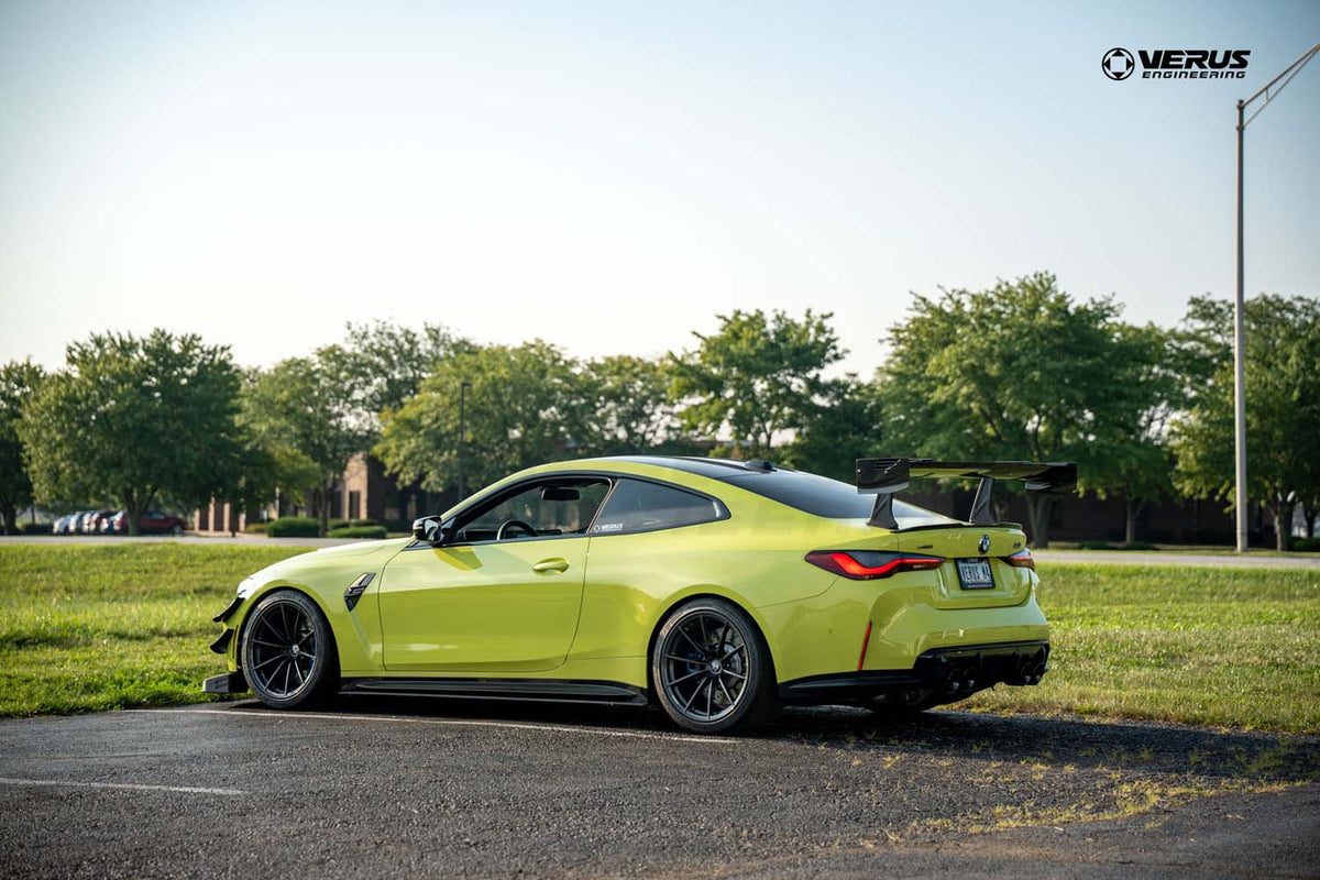 Carbon Polyweave Side Splitter Kit - G82 BMW M4