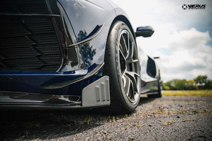 Front Splitter Endplates, WF Spec - Corvette Stingray (C8)
