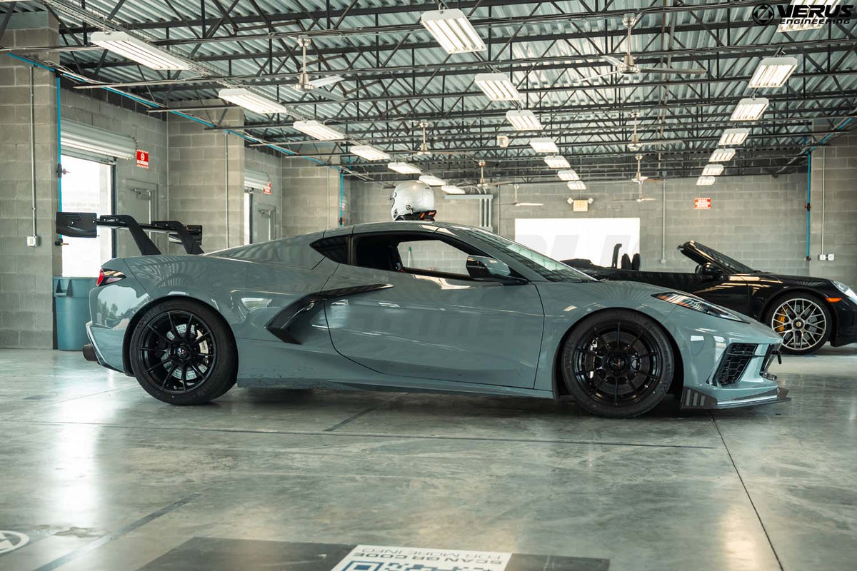 Front Splitter Endplates, WF Spec - Corvette Stingray (C8)