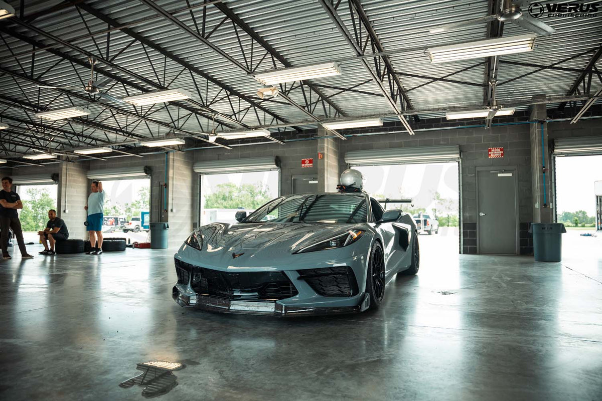 Front Splitter Endplates, WF Spec - Corvette Stingray (C8)