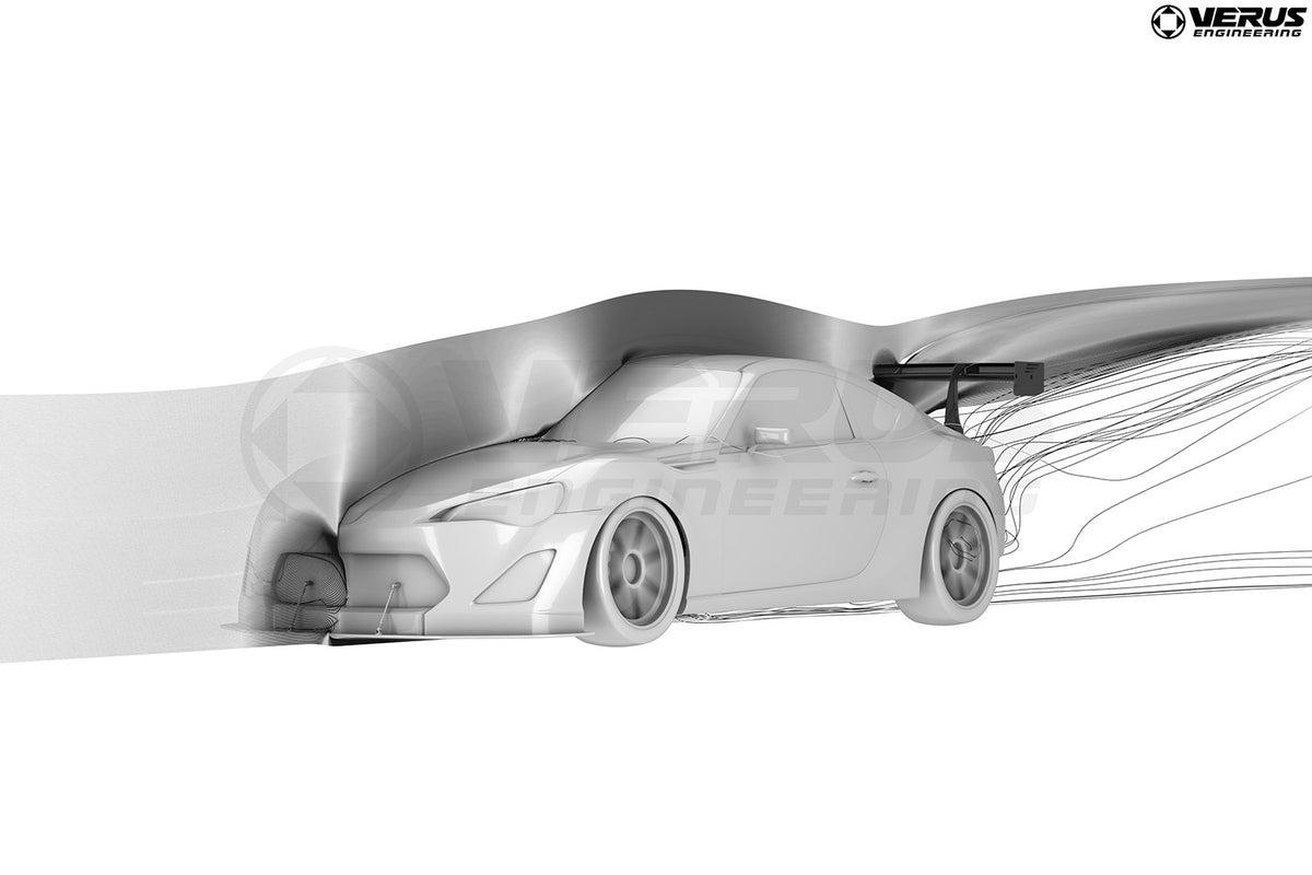 Swan Neck UCW Rear Wing Kit - FRS/GT86/BRZ