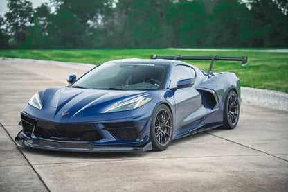 High Downforce Front Splitter Endplates - Corvette Stingray (C8)