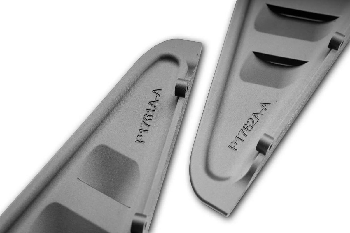 High Downforce Front Splitter Endplates - Corvette Stingray (C8)