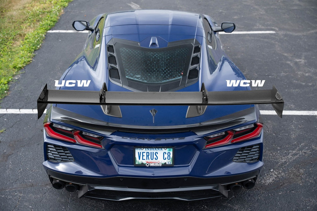 Swan Neck WCW Rear Wing Kit - Corvette Stingray and Z06 (C8)