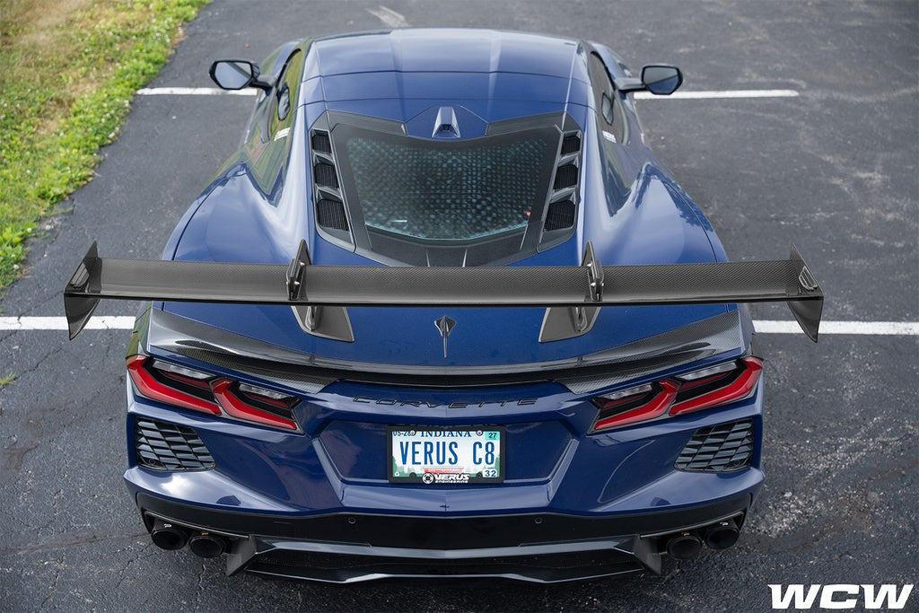 Swan Neck WCW Rear Wing Kit - Corvette Stingray and Z06 (C8)