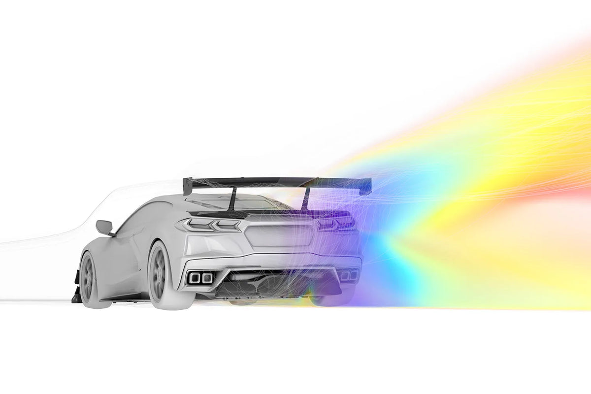 Swan Neck WCW Rear Wing Kit - Corvette Stingray and Z06 (C8)